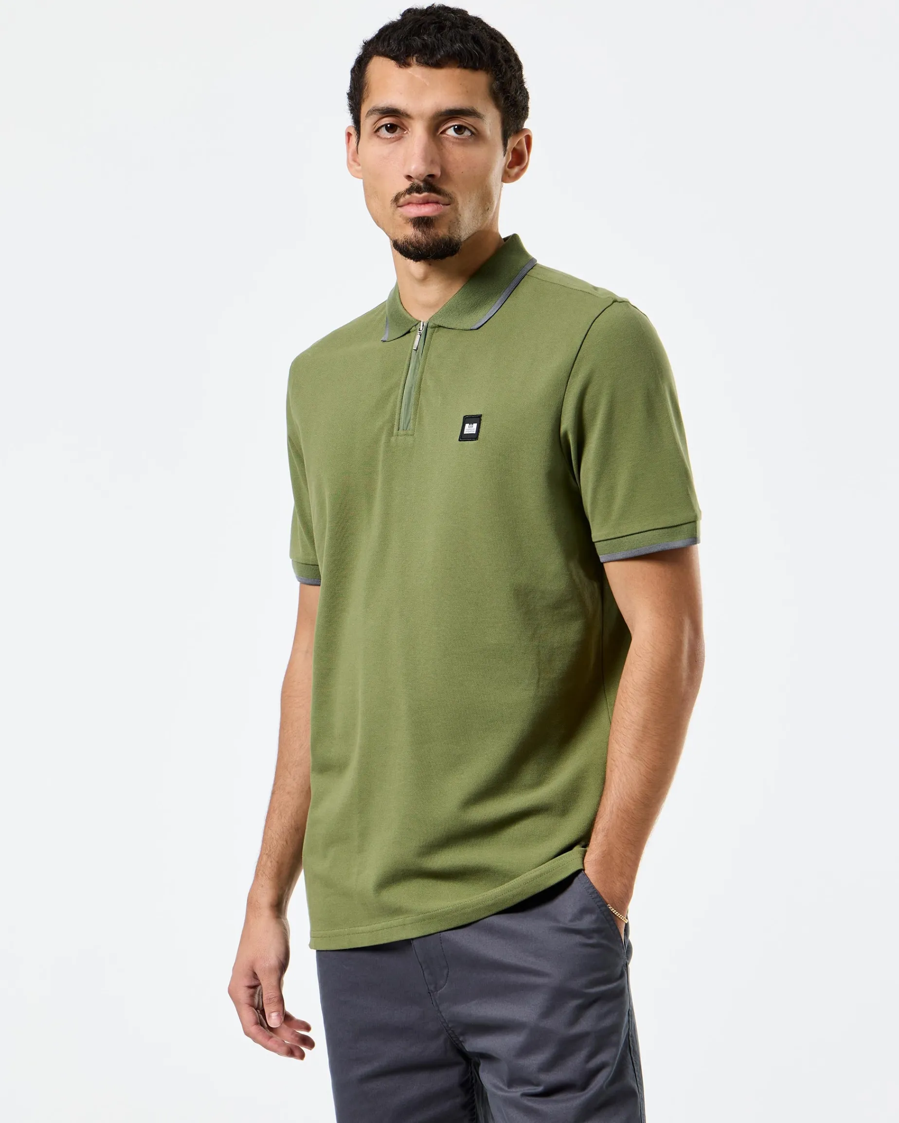 Monti Polo Shirt Sapling Green/Zinc