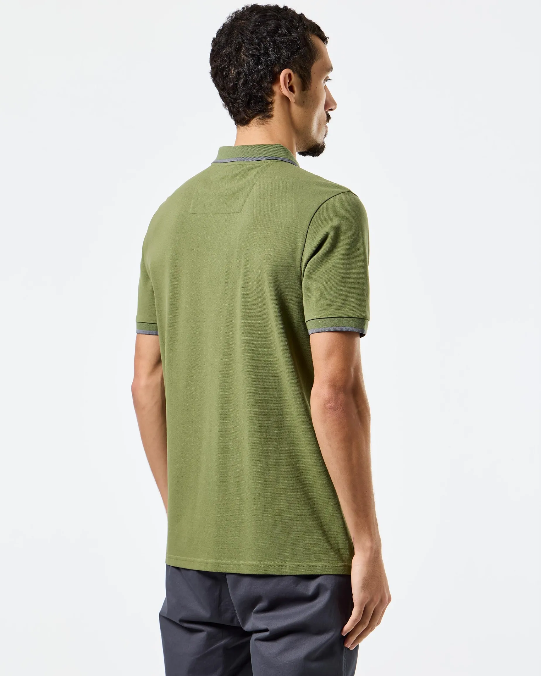 Monti Polo Shirt Sapling Green/Zinc