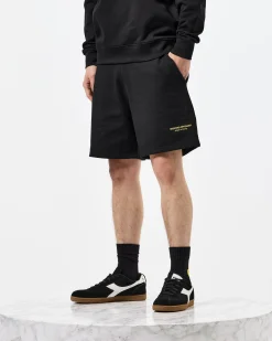 Mytros Shorts Black/Peridot Green