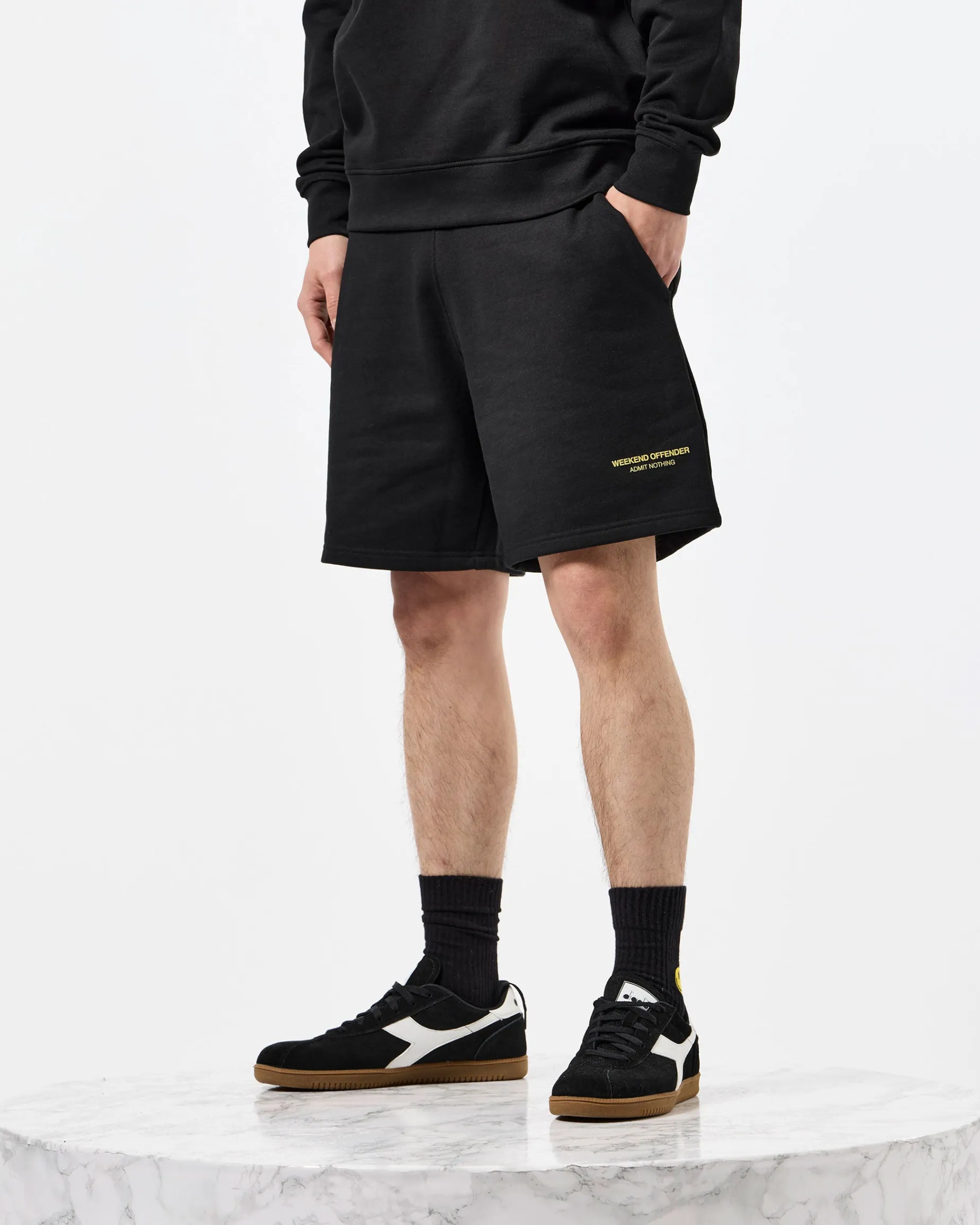 Mytros Shorts Black/Peridot Green