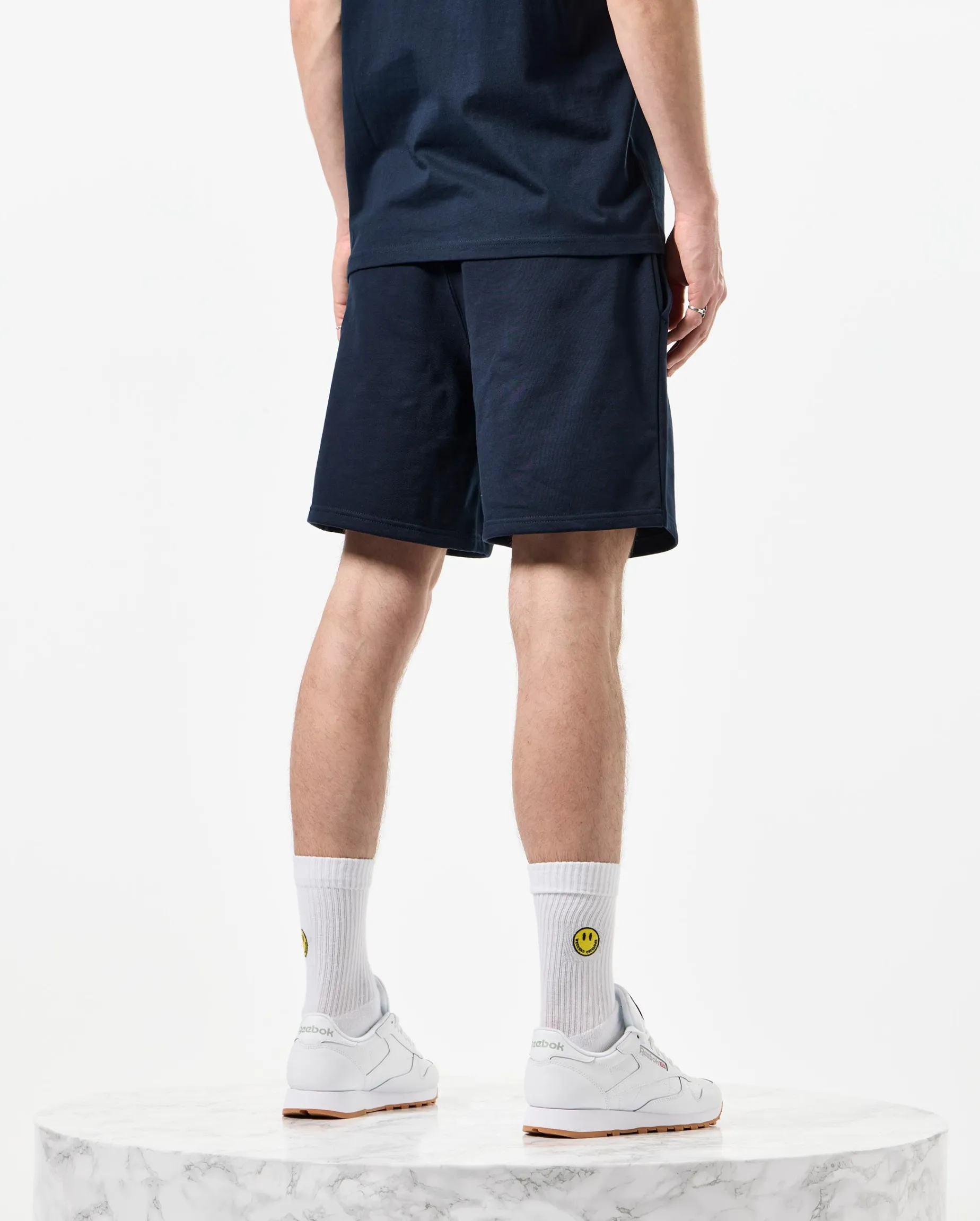 Mytros Shorts Navy/Pale Blush Pink