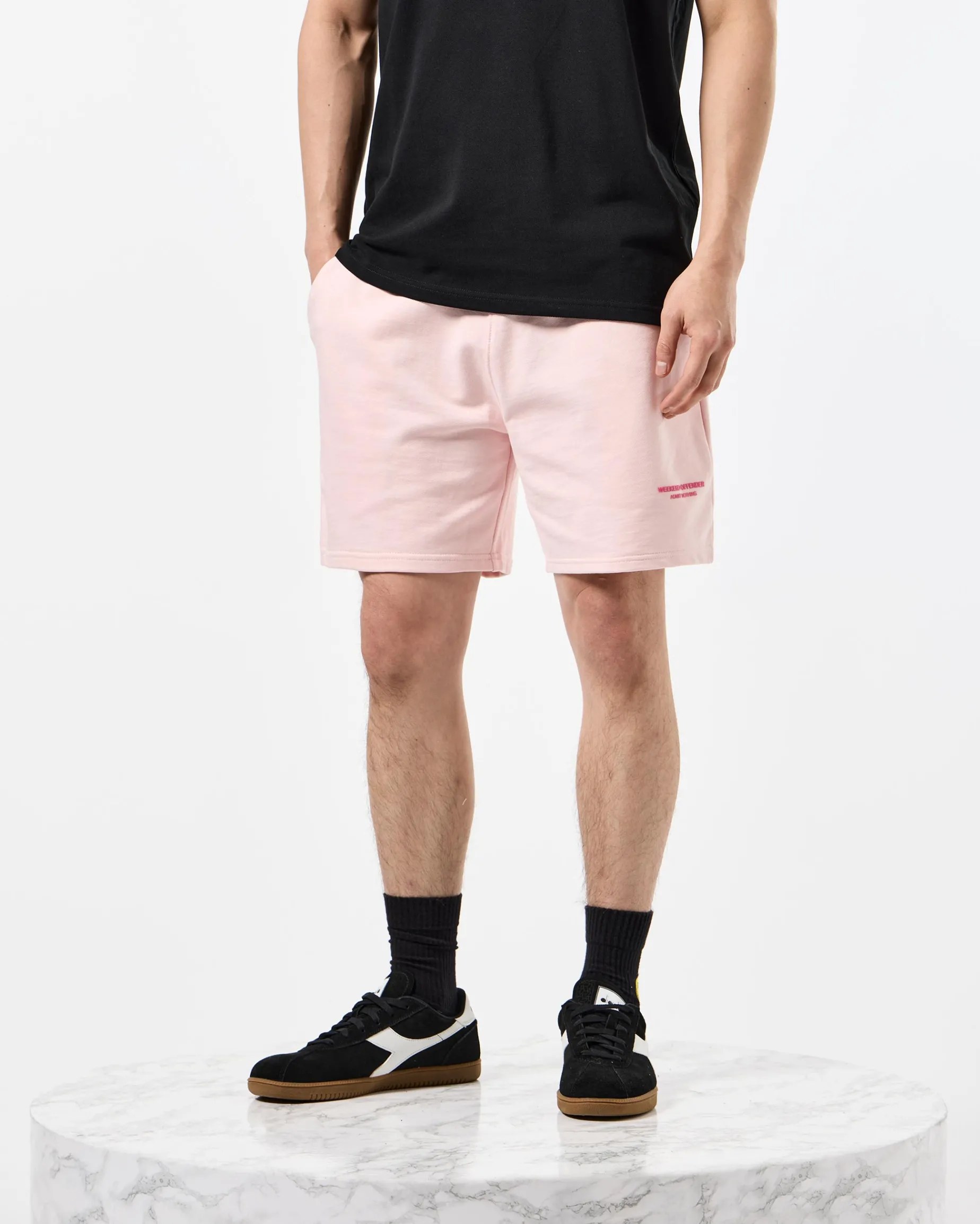 Mytros Shorts Pale Blush Pink/Candy Pink