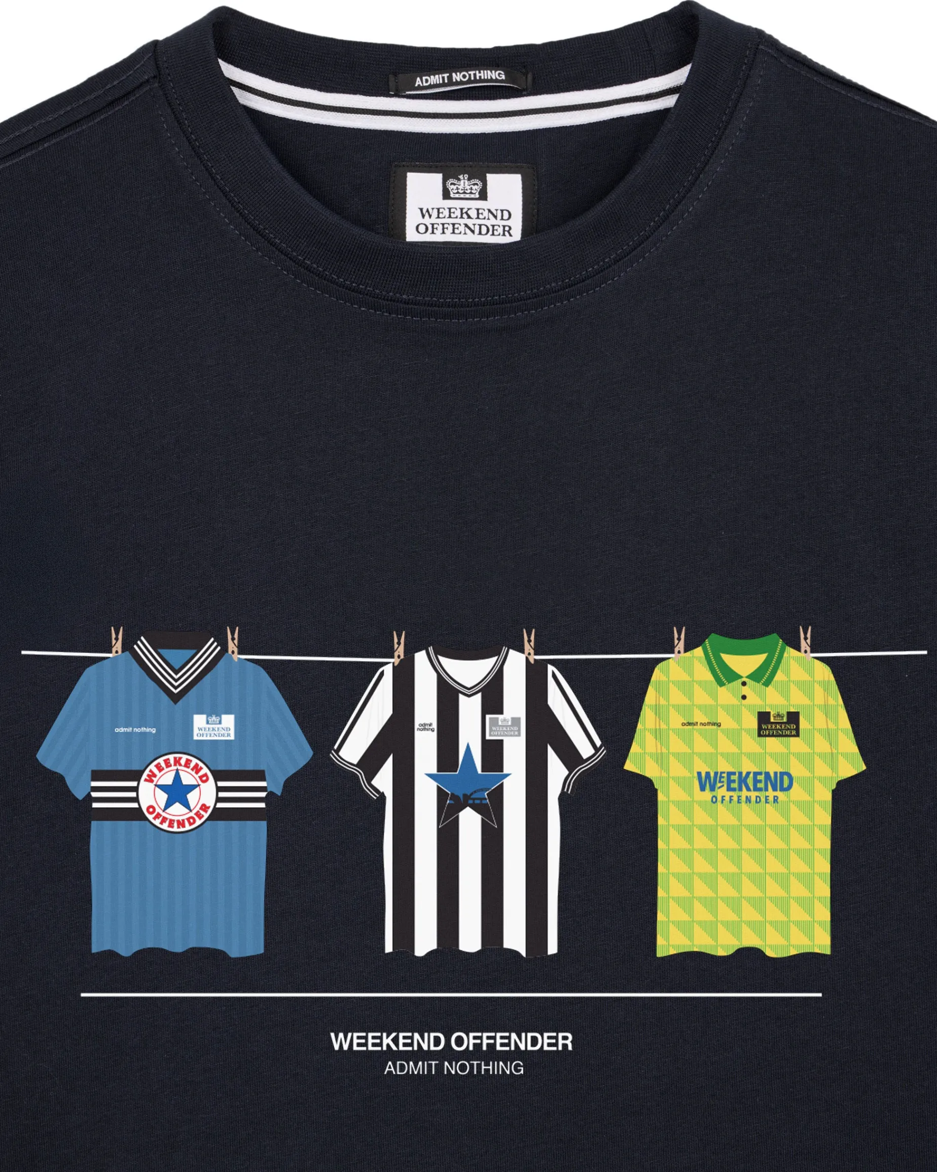 Newcastle Shirts T-Shirt Navy
