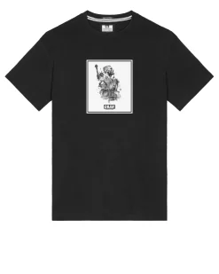 Oban Elliott Graphic T-Shirt Black