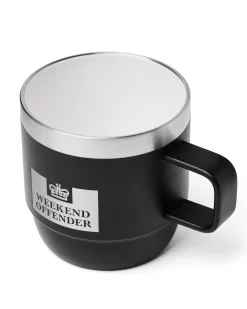 Outdoor Stackable Mug Black