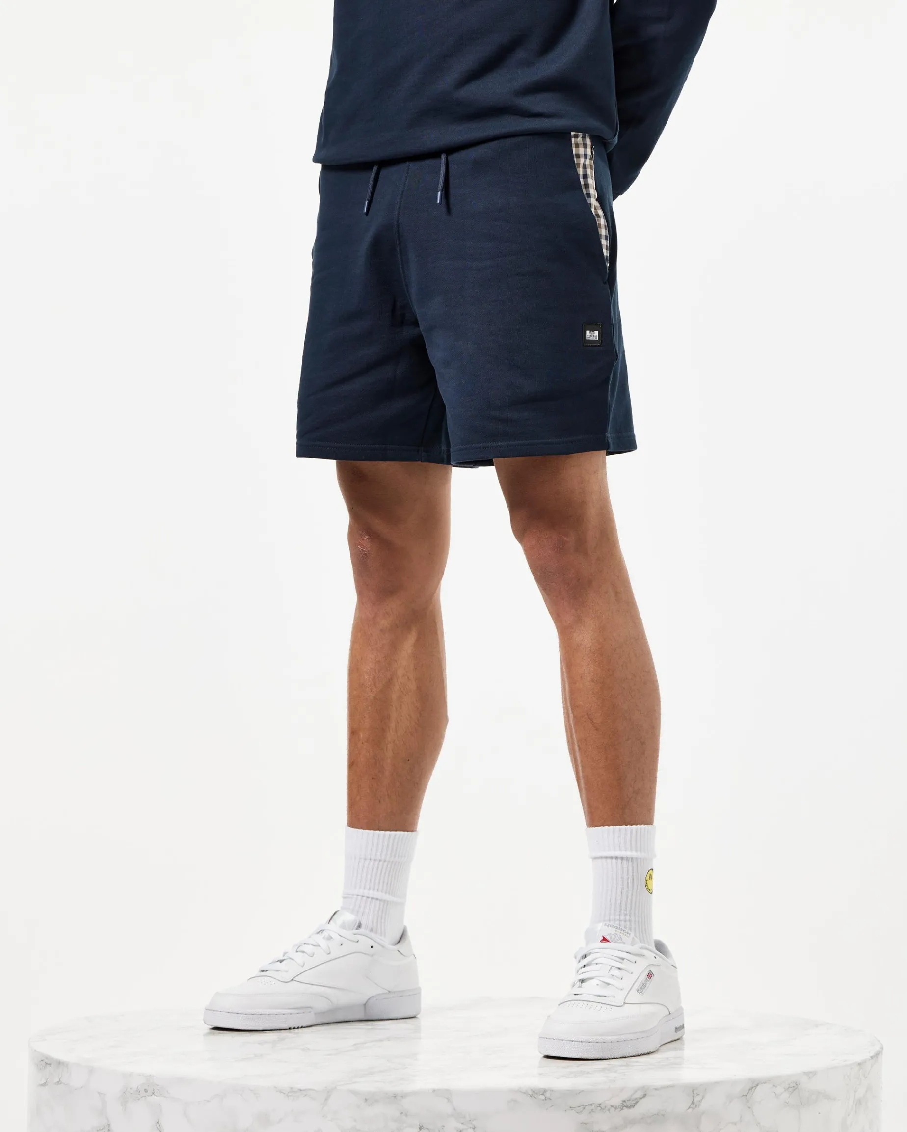 Pankow Shorts Navy/Mid House Check