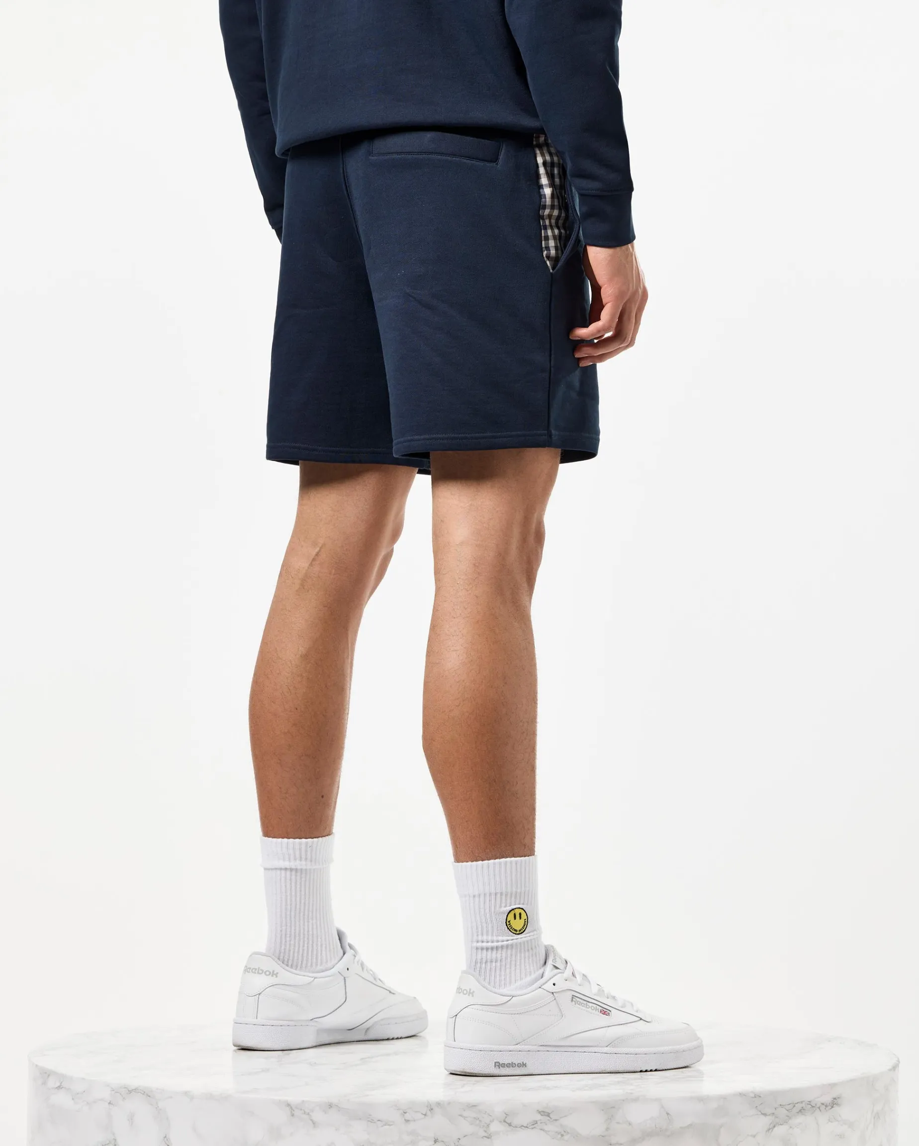 Pankow Shorts Navy/Mid House Check