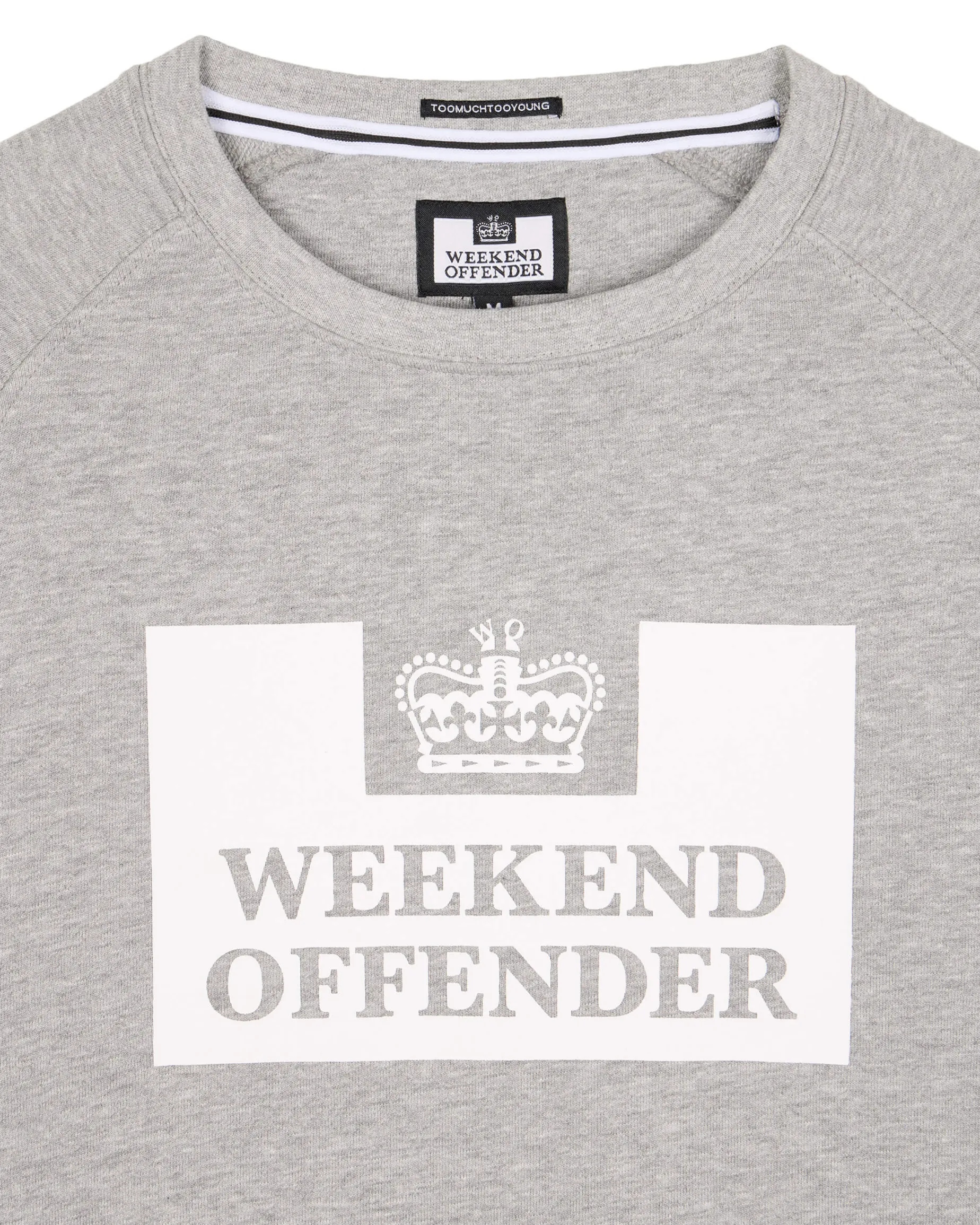 Penitentiary Classic Sweatshirt Grey Marl