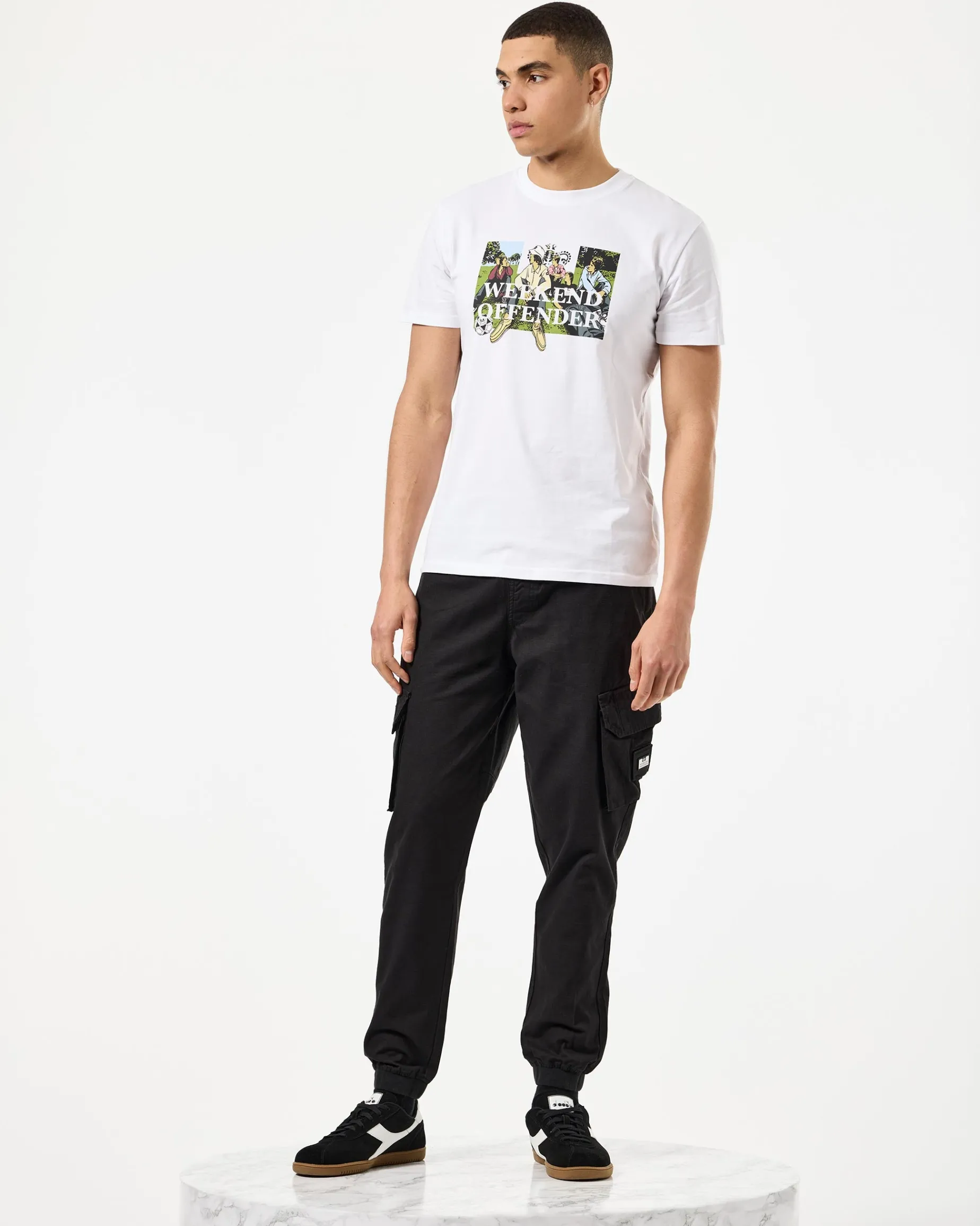 Pianemo Cargo Pants Black
