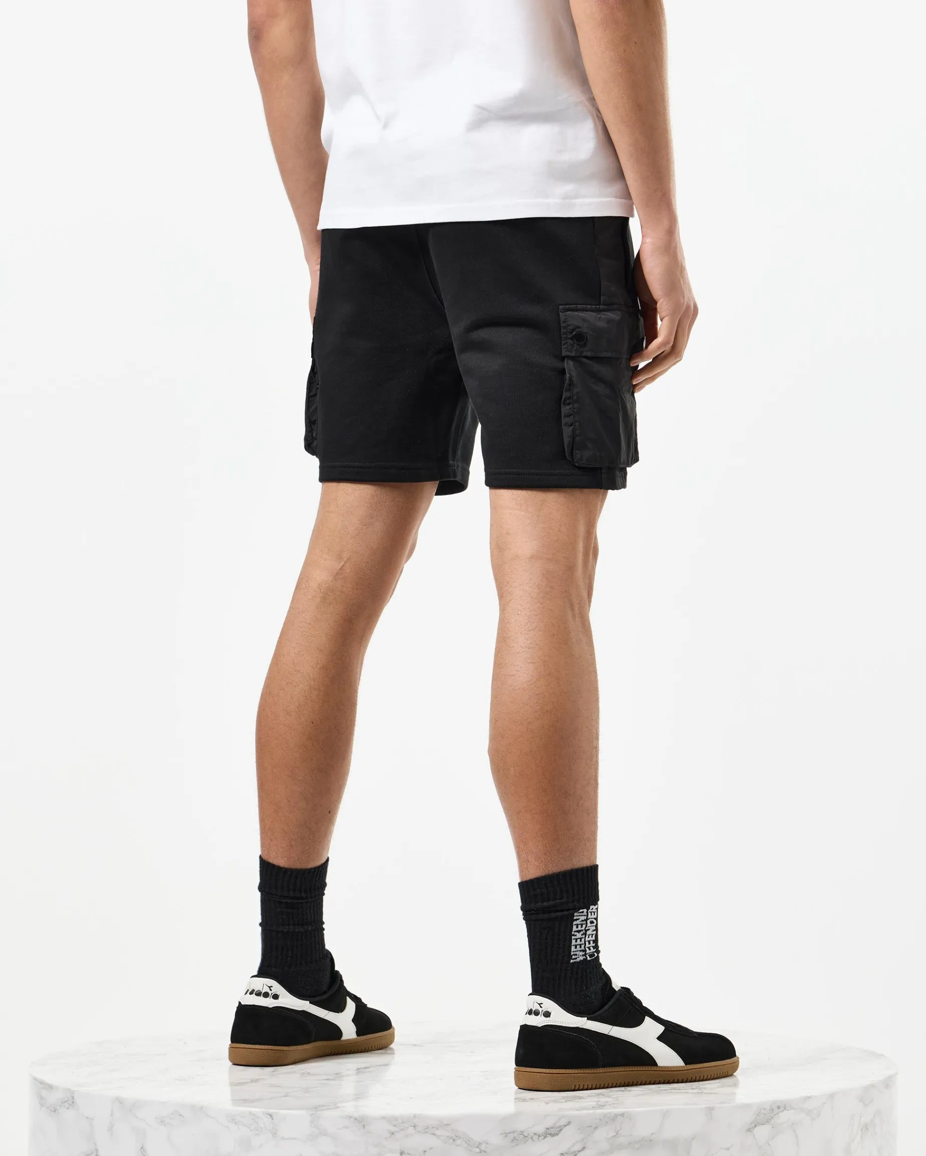 Pink Sands Jogger Shorts Black
