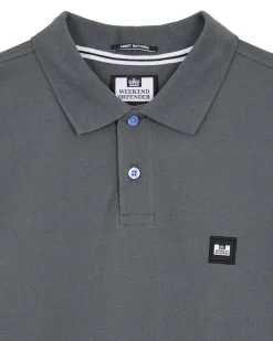 Plus Size - Caneiros Polo Shirt Zinc