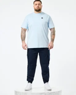 Plus Size - Cannon Beach T-Shirt Ocean Wave Blue