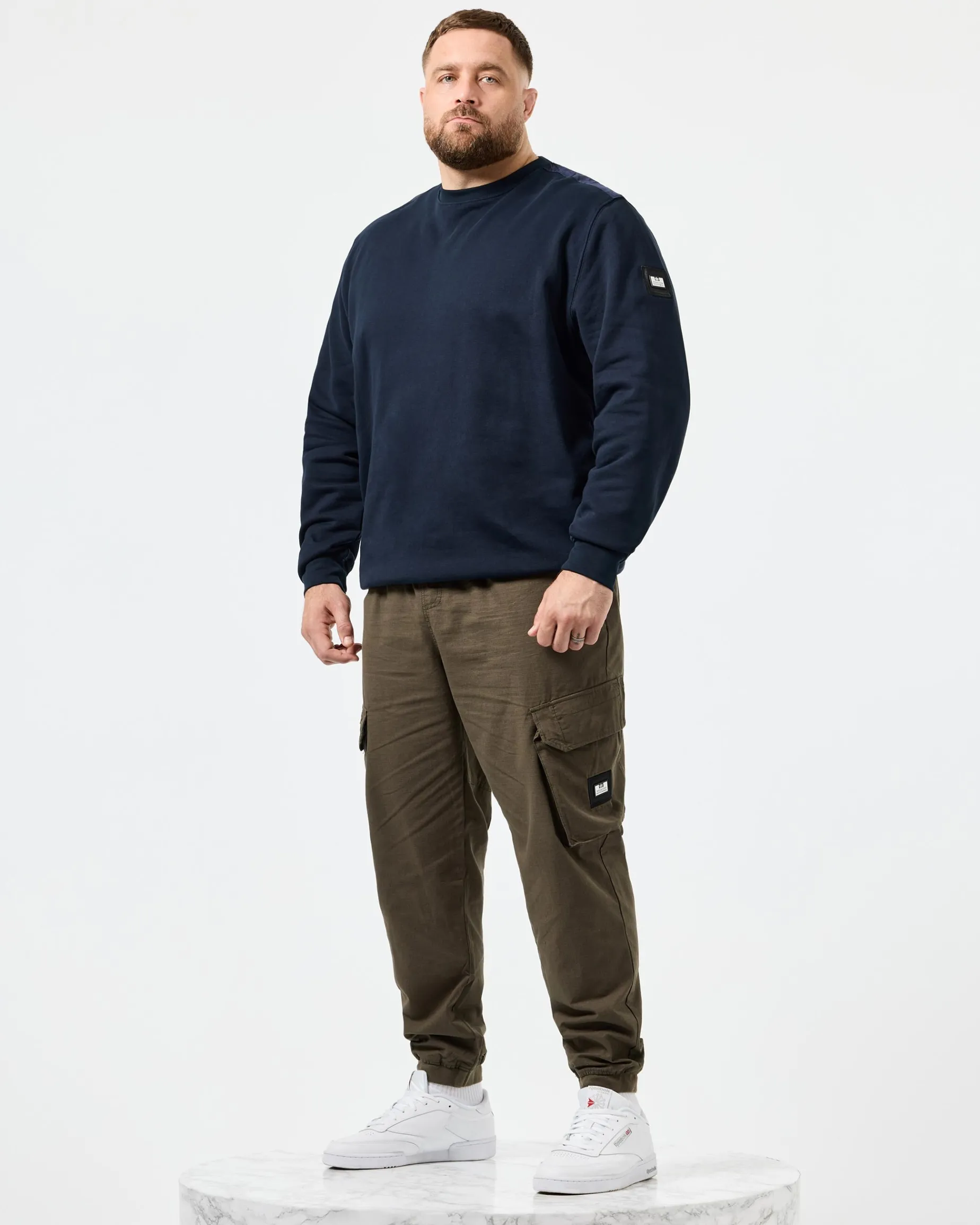 Plus Size - F Bomb Sweatshirt Navy