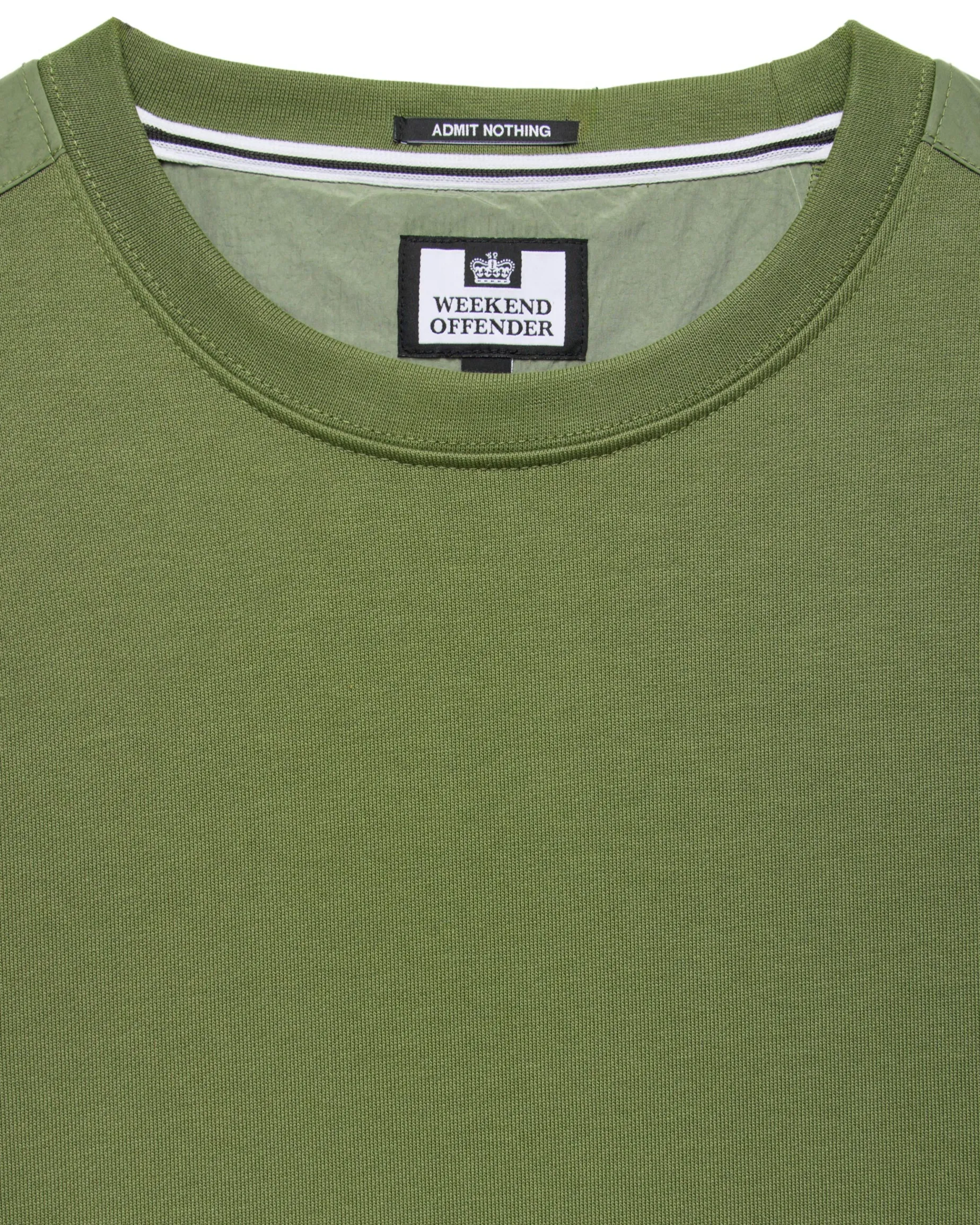 Plus Size - F Bomb Sweatshirt Sapling Green