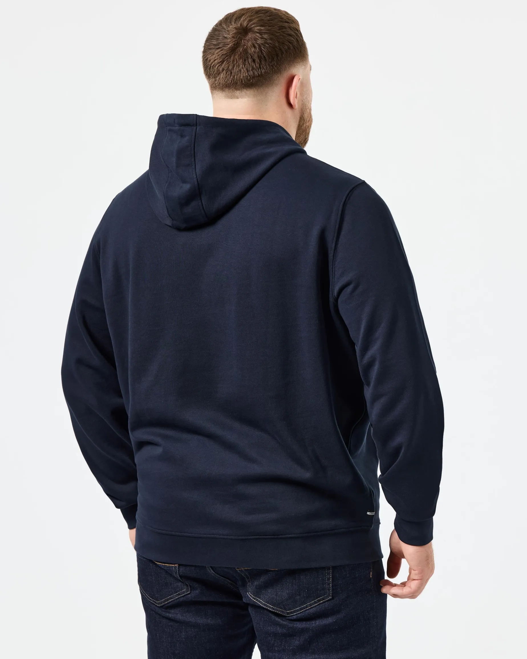 Plus Size - HM Service Classic Hoodie Navy