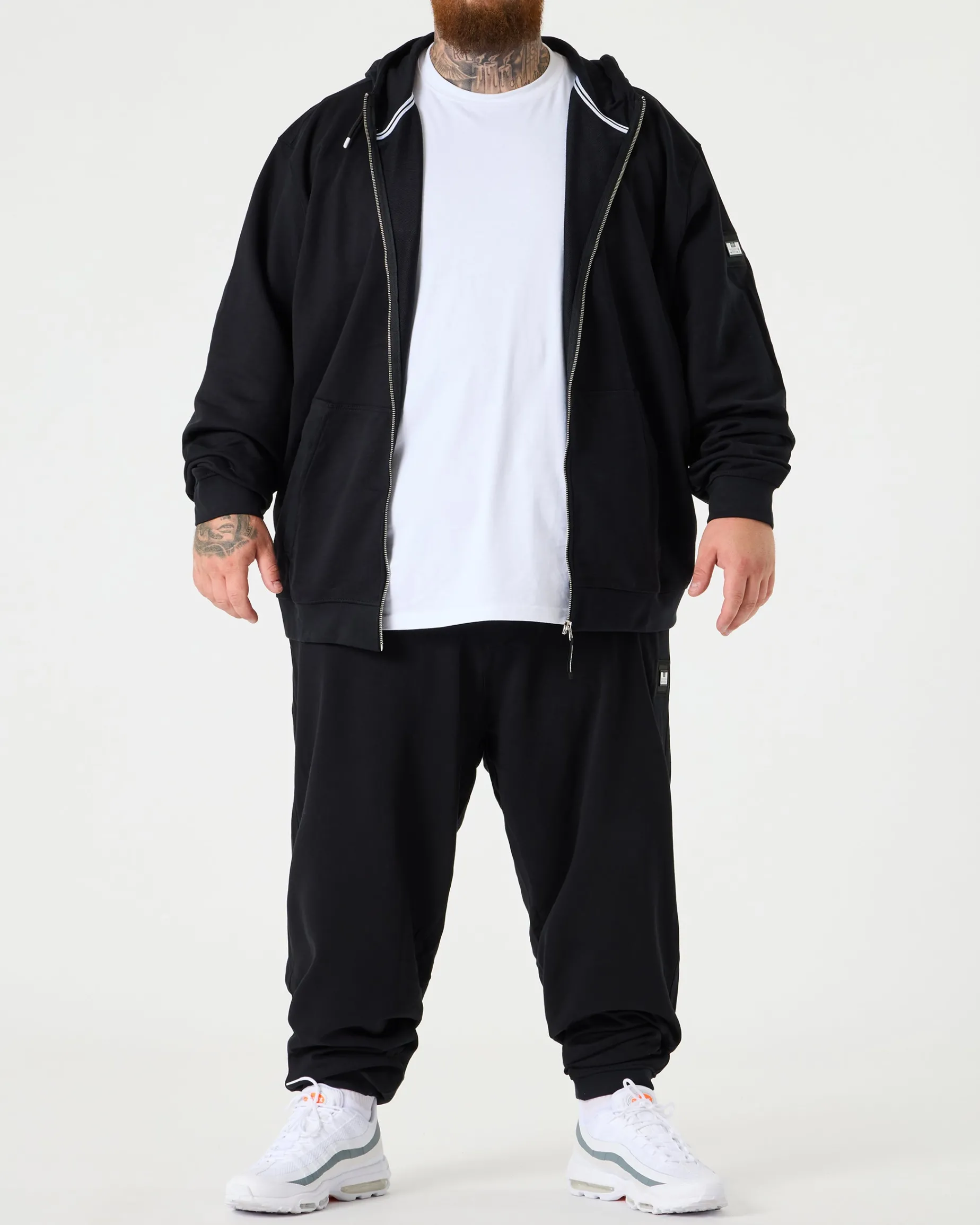 Plus Size - Jakarta Jogger Pants Black