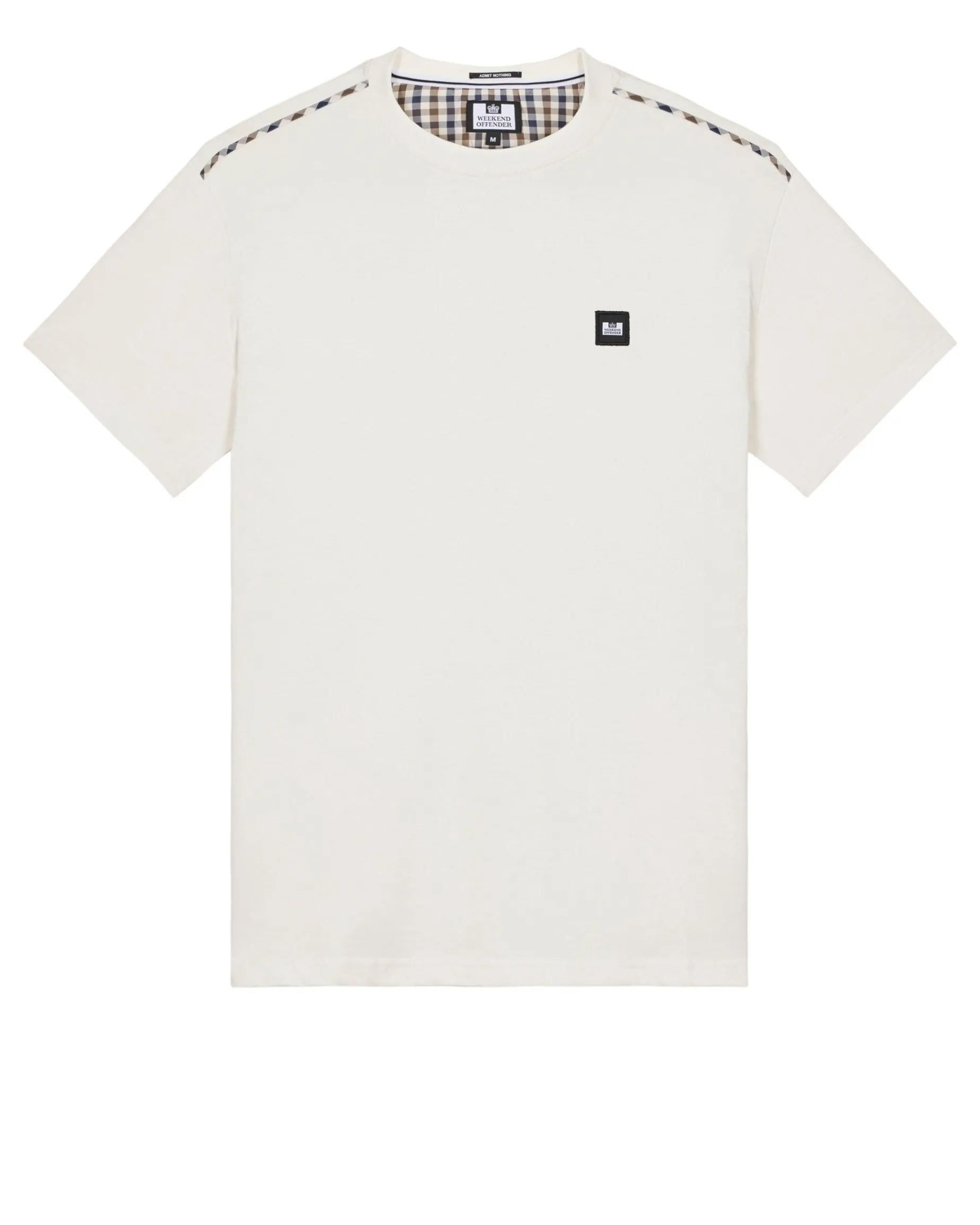 Plus Size - Manuel T-Shirt Ghost/Mid House Check