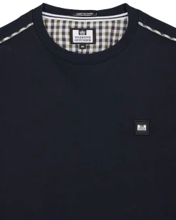 Plus Size - Manuel T-Shirt Navy/Mid House Check