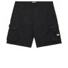 Plus Size - Mascia Cargo Shorts Black