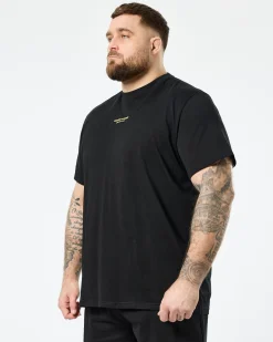 Plus Size - Millergrove T-Shirts Black/Peridot Green