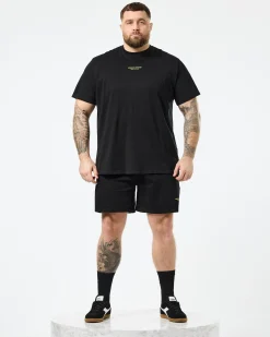 Plus Size - Millergrove T-Shirts Black/Peridot Green