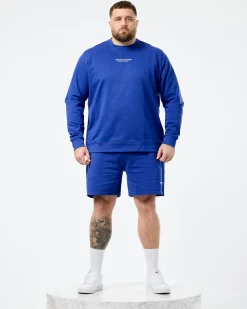 Plus Size - Mytros Shorts Bluebell/Alabaster