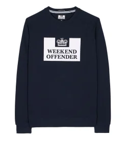 Plus Size - Penitentiary Classic Sweatshirt Navy