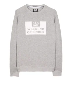 Plus Size - Penitentiary Classic Sweatshirt Grey Marl