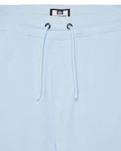Plus Size - Pink Sands Jogger Shorts Ocean Wave Blue