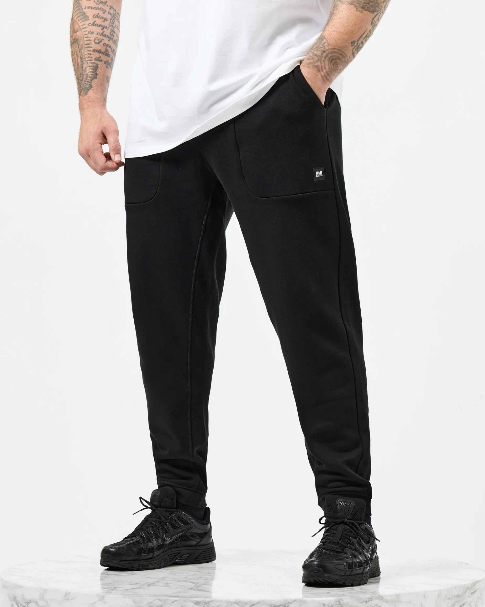 Plus Size - Rebolledo Jogger Pants Black