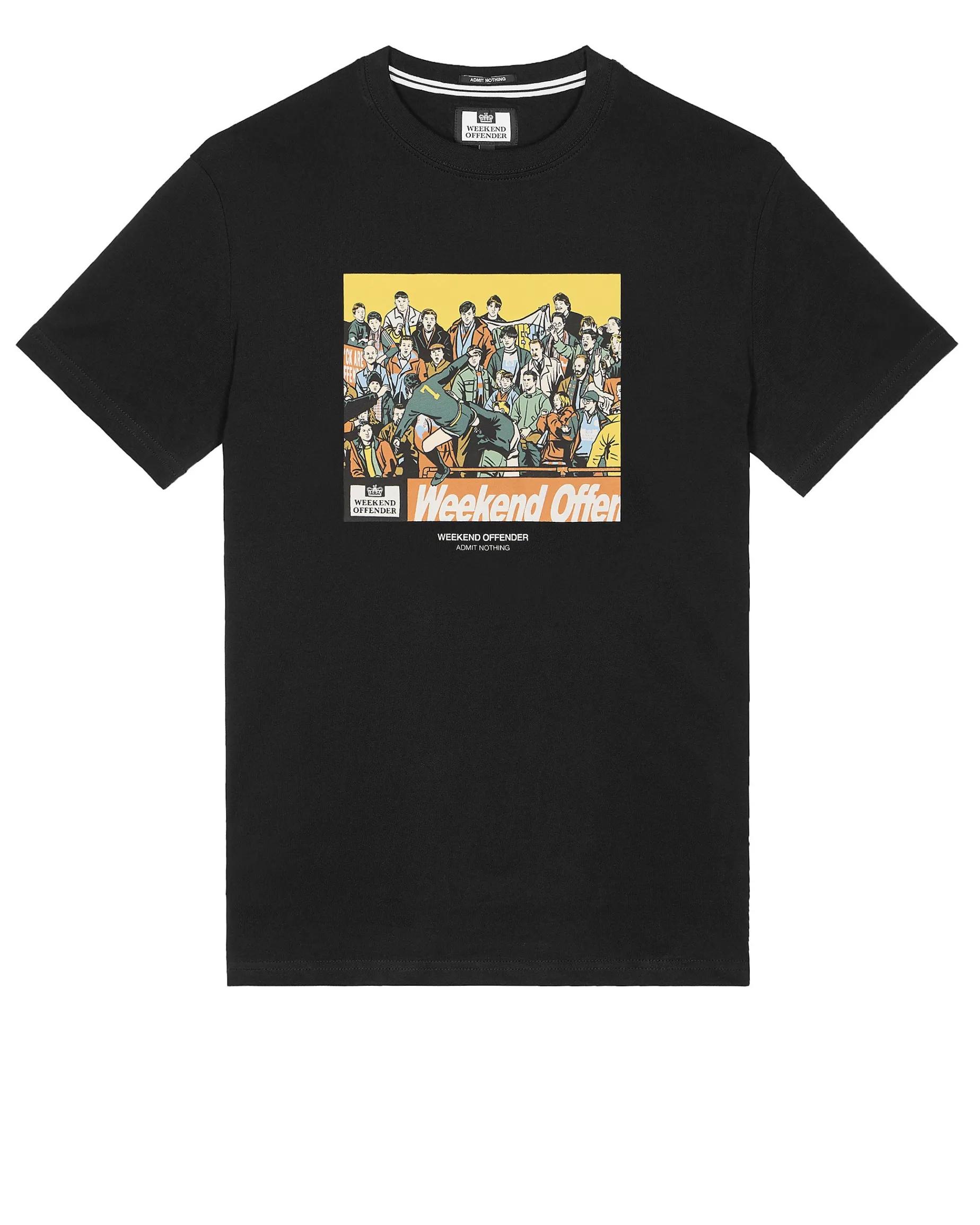 Plus Size - Selhurst Graphic T-Shirt Black