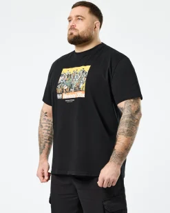Plus Size - Selhurst Graphic T-Shirt Black