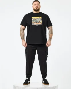 Plus Size - Selhurst Graphic T-Shirt Black