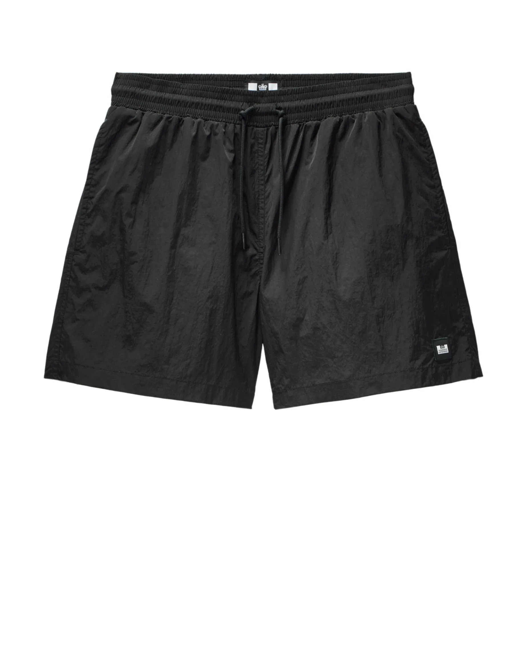 Plus Size - Stacks Swim Shorts Black
