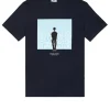Plus Size - Supernova Graphic T-Shirt Navy/Blue
