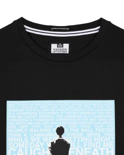 Plus Size - Supernova Graphic T-Shirt Black/Blue