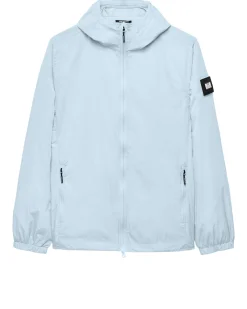 Plus Size - Technician Mesh Lined Jacket Ocean Wave Blue