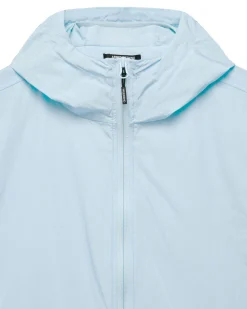 Plus Size - Technician Mesh Lined Jacket Ocean Wave Blue