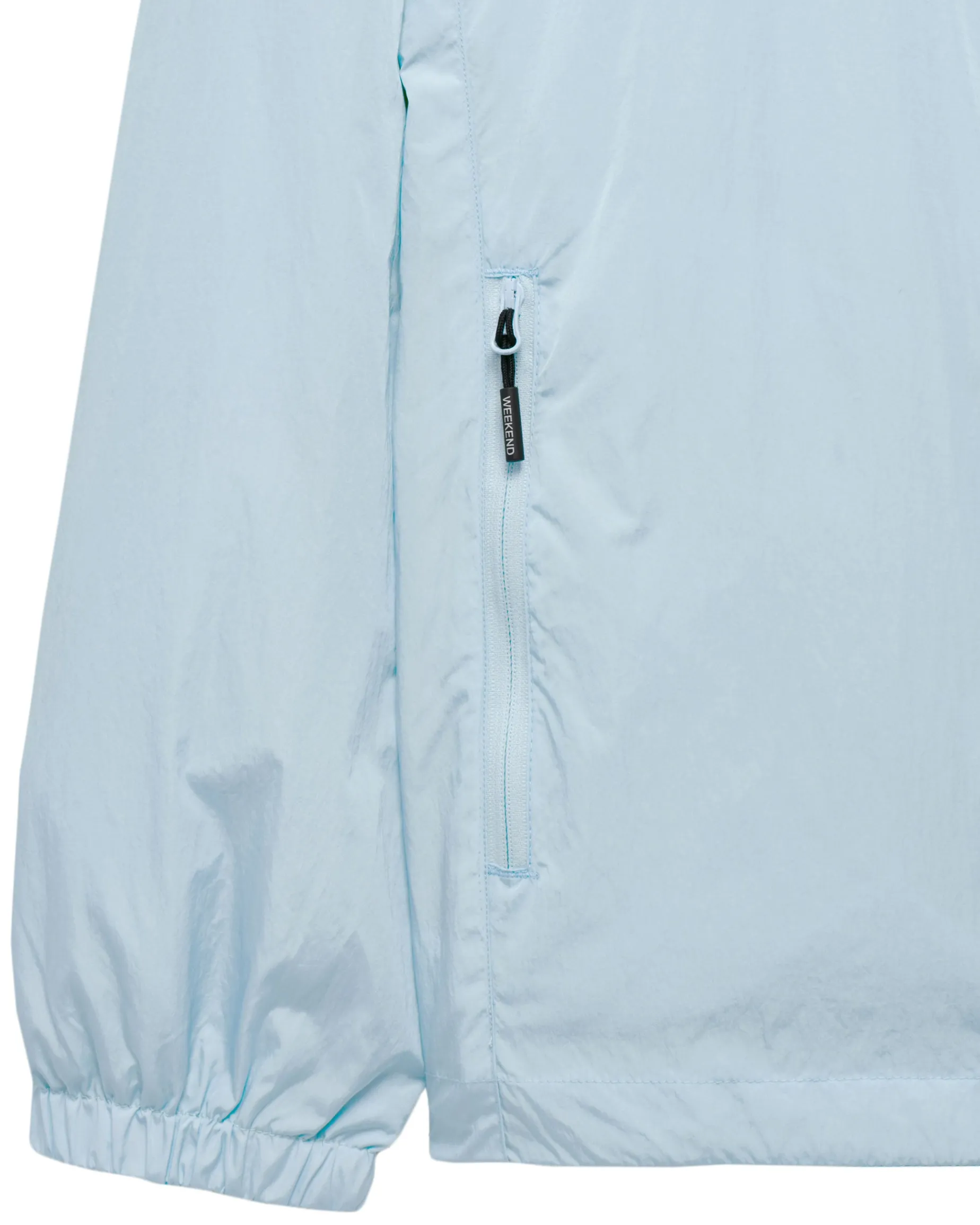 Plus Size - Technician Mesh Lined Jacket Ocean Wave Blue