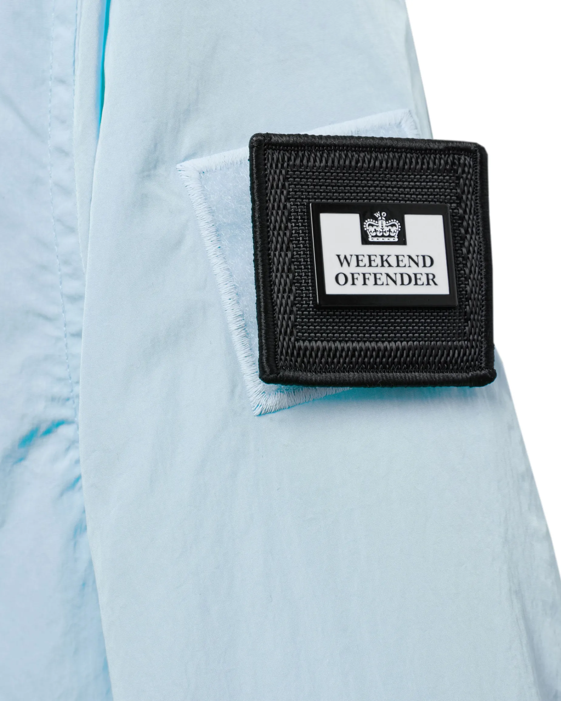 Plus Size - Technician Mesh Lined Jacket Ocean Wave Blue