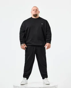 Plus Size - Vega Sweatshirt Black/Mid House Check