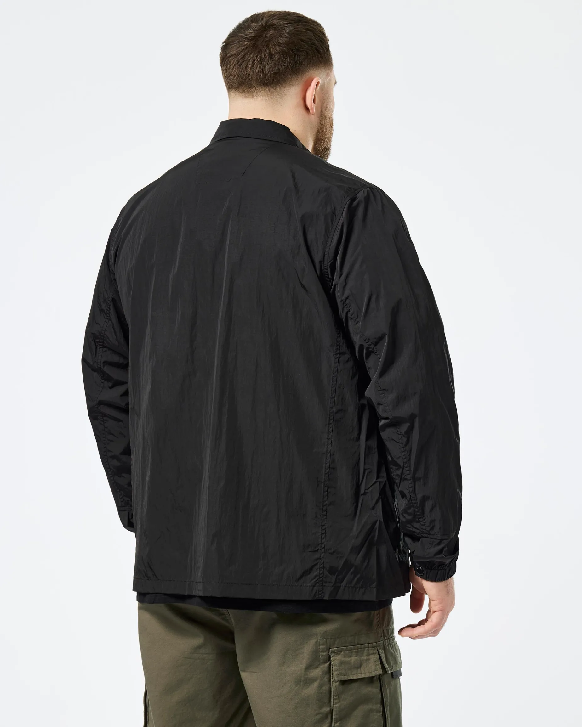 Plus Size - Vinnie Over-Shirt Black