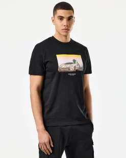 Quaaludes Graphic T-Shirt Black
