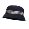 Queensland Bucket Hat Navy / Mid House Check