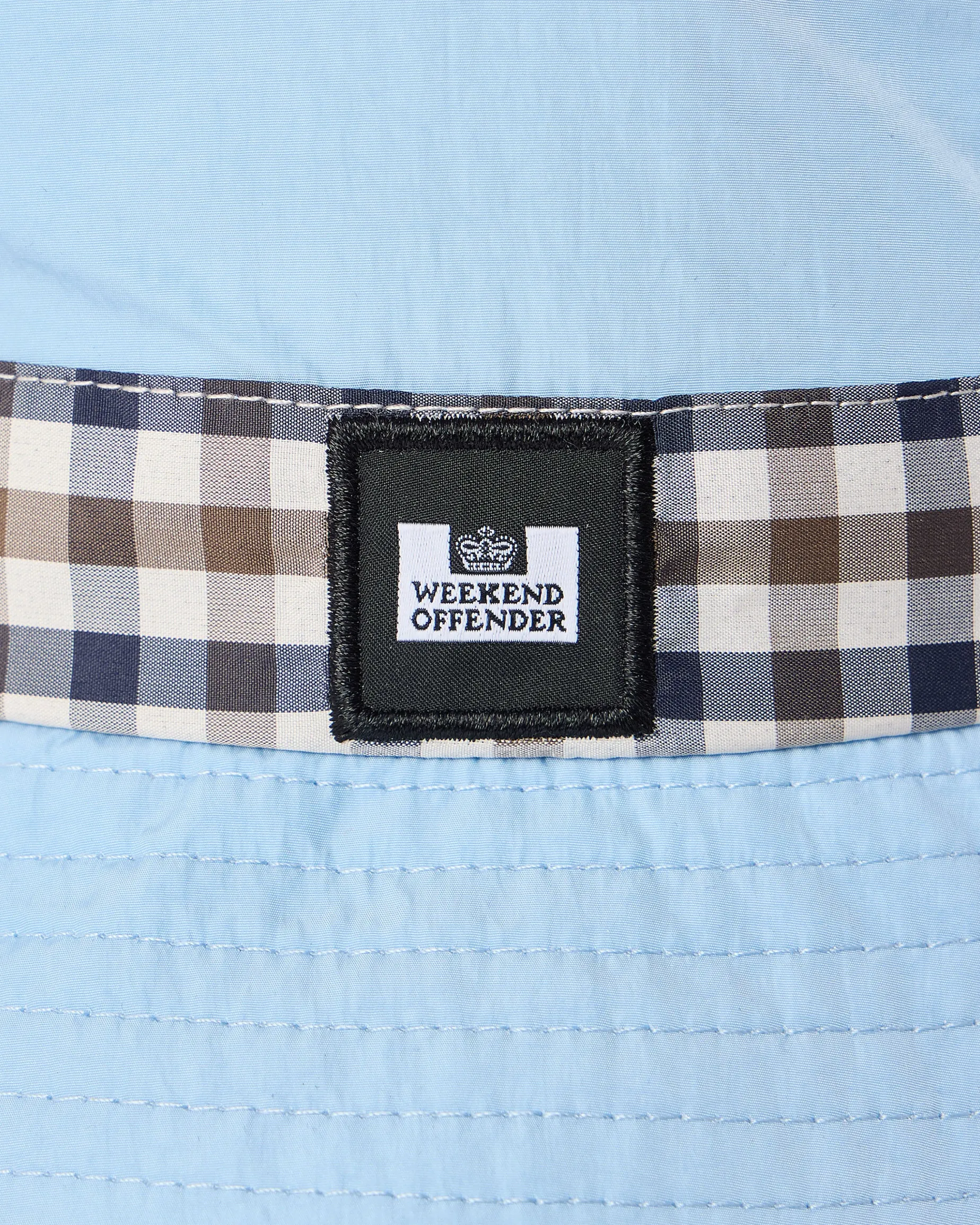 Queensland Bucket Hat Sea Marine/Mid House Check