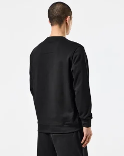 Raval Sweatshirt Black/Peridot Green