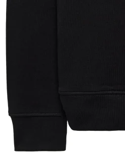 Raval Sweatshirt Black/Peridot Green