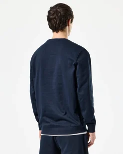 Raval Sweatshirt Navy/Pale Blush Pink