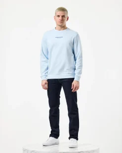 Raval Sweatshirt Ocean Wave Blue/Bluebell