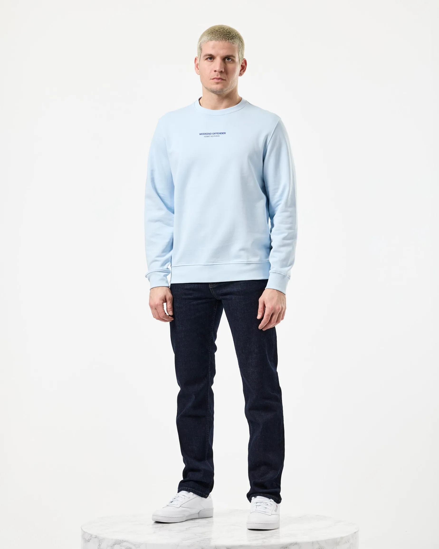 Raval Sweatshirt Ocean Wave Blue/Bluebell